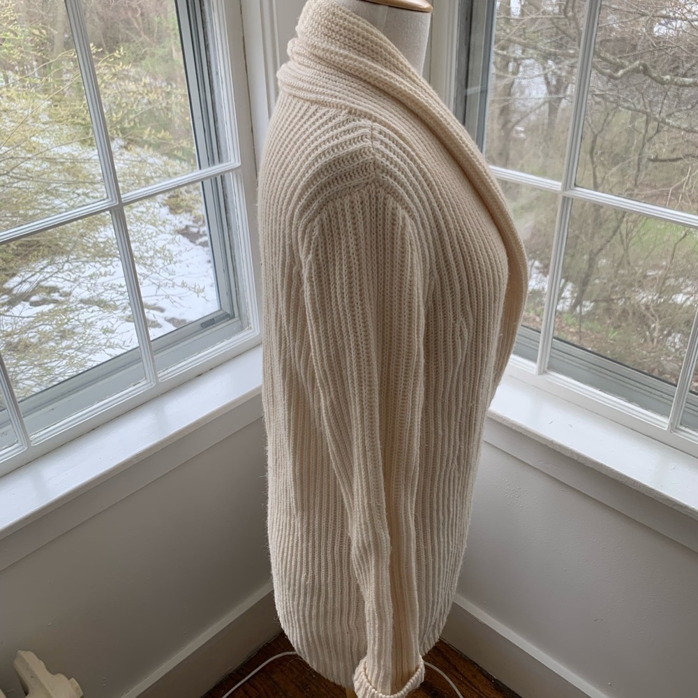 ANN TAYLOR cozy alpaca blend crossover cardigan - Picture 6 of 13